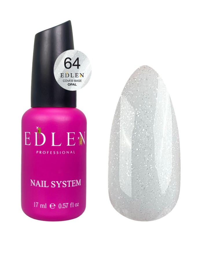 Edlen Cover Base 64 Opal, 17ml — Photo 2
