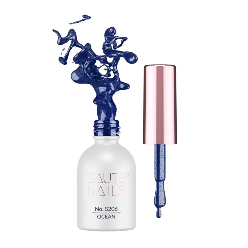 Saute Nails Esmalte semipermanente S206, 8ml — Photo 4