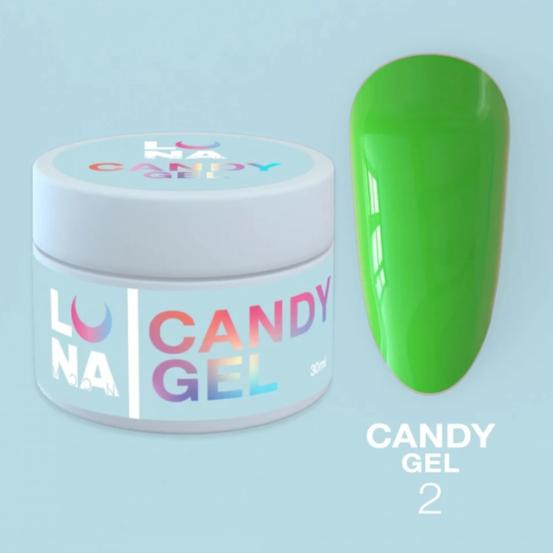 Luna Moon Candy Gel 02, 15ml — Photo 2