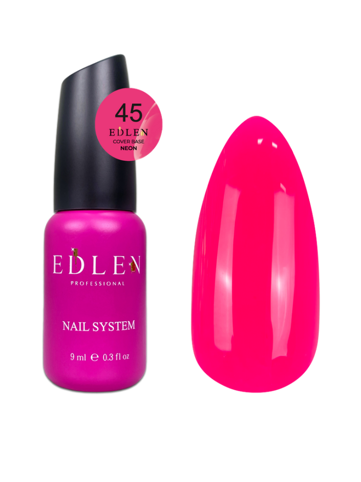 Edlen Cover Base 45 Neon, 9ml — Photo 2
