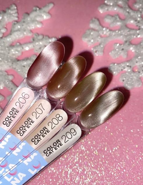Esmalte semipermanente LunaMoon 208 Cat Eye, 13ml — Photo 3