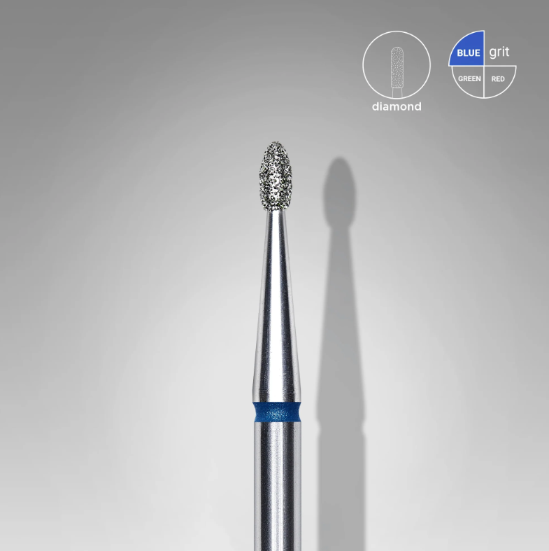Punta Diamante Staleks FA50B016/3.4 «Gota» 1.6 mm azul — Photo 2
