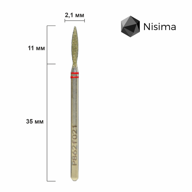 Nisima fresa de diamante P862f021 — Photo 2