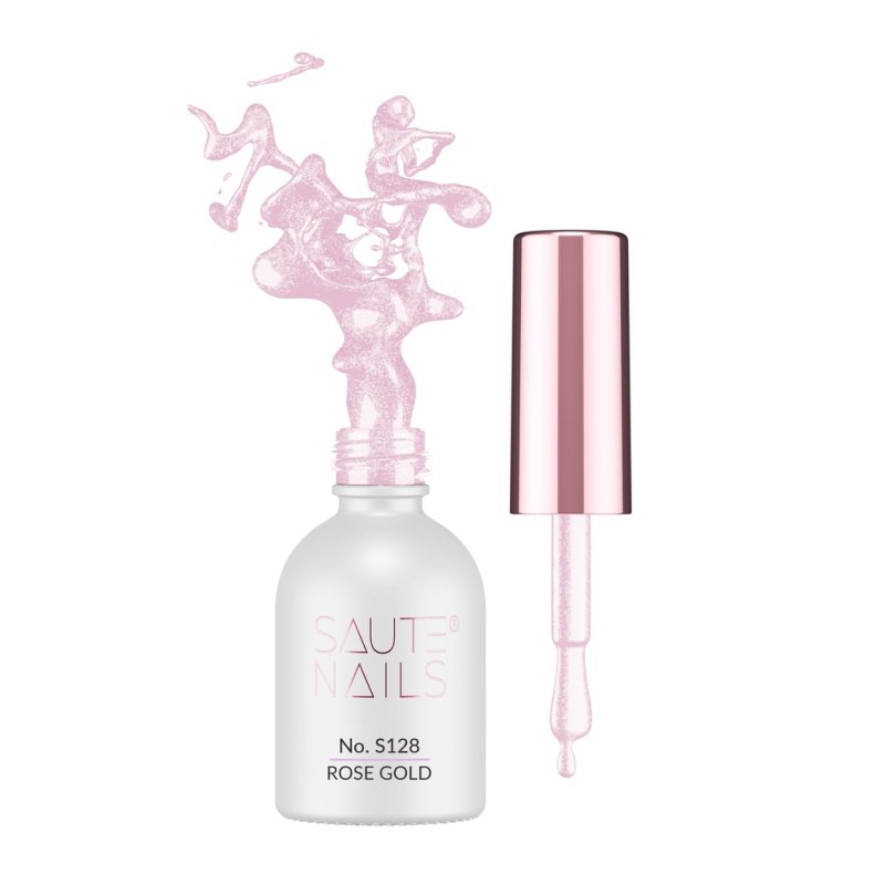 Saute Nails Esmalte semipermanente S128, 8ml — Photo 4
