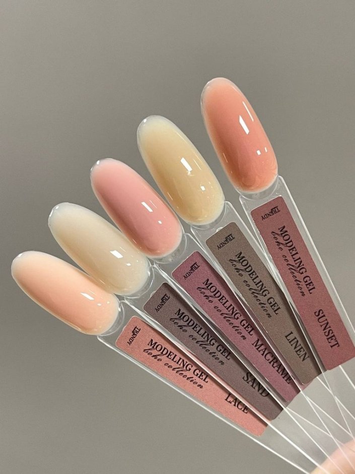 Trendy Nails Modeling Gel &quot;Boho&quot; Sand, 30ml — Photo 4