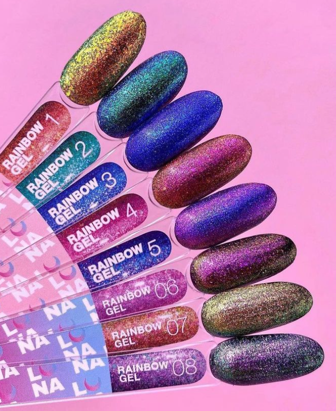LunaMoon Rainbow Gel 06, 5ml — Photo 3