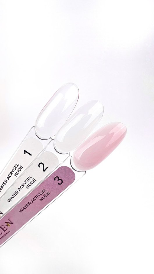 Edlen Water Acrygel 02 Nude, 9ml (milky translucido) — Photo 3