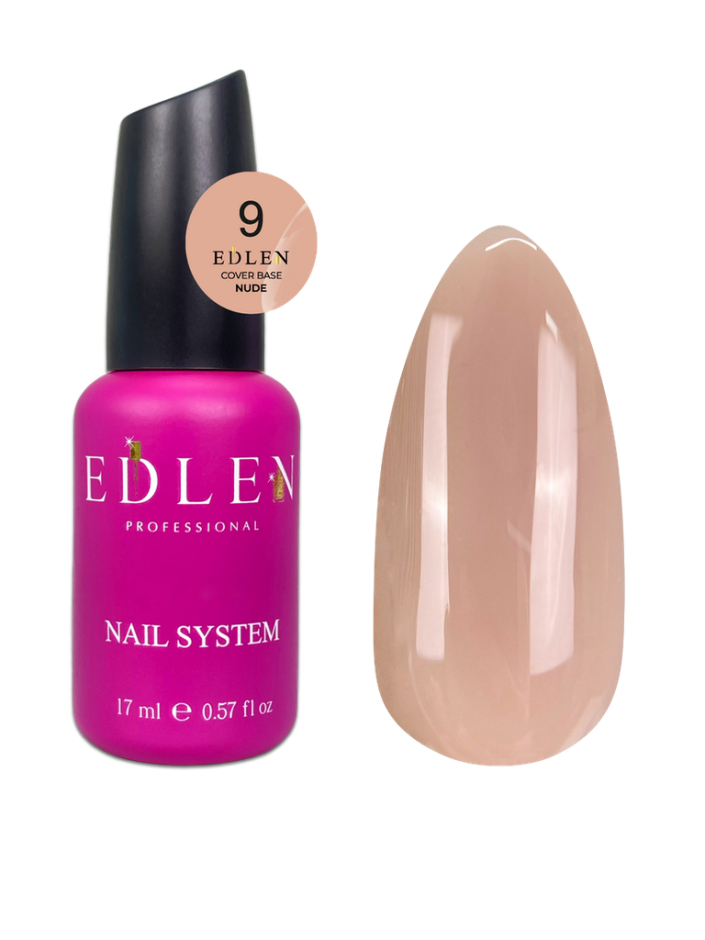 Edlen Cover Base Nude 09, 17ml — Photo 2