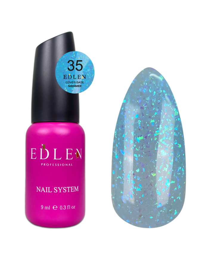 Edlen Cover Base 35 Shimmer, 17ml — Photo 2