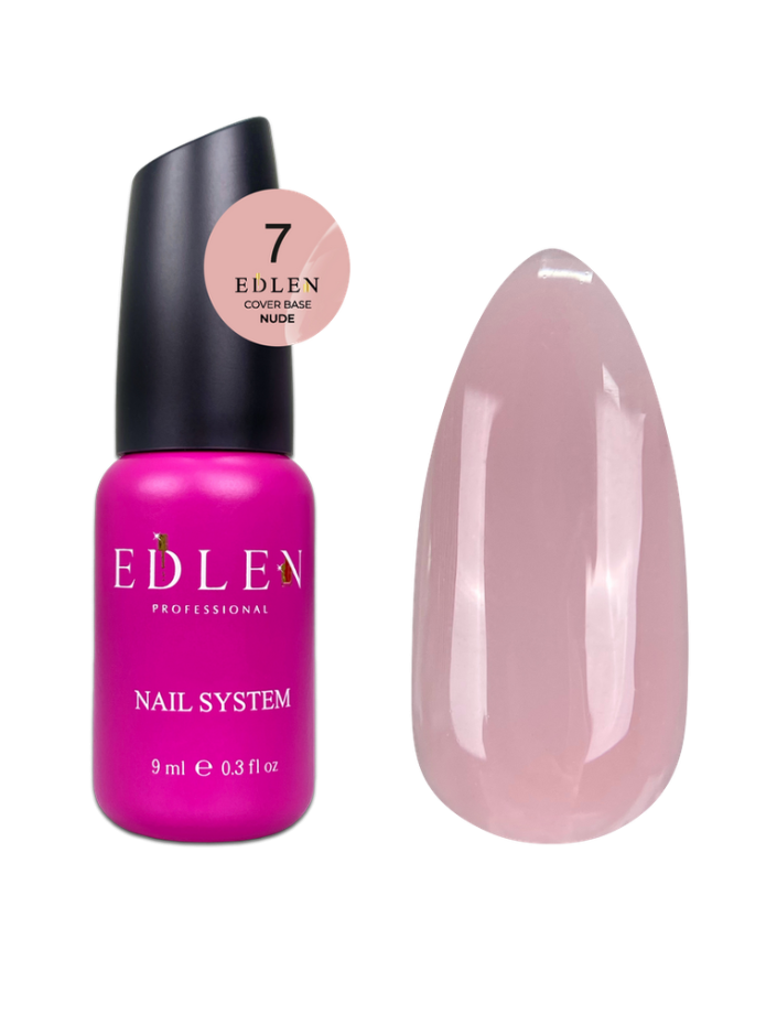 Edlen Cover Base Nude 07, 9ml — Photo 2