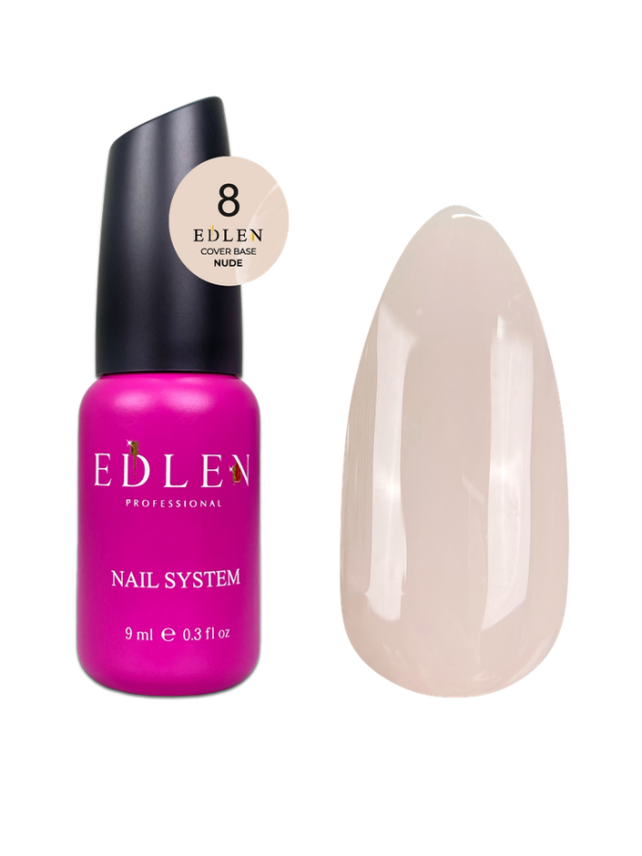 Edlen Cover Base Nude 08, 9ml — Photo 2
