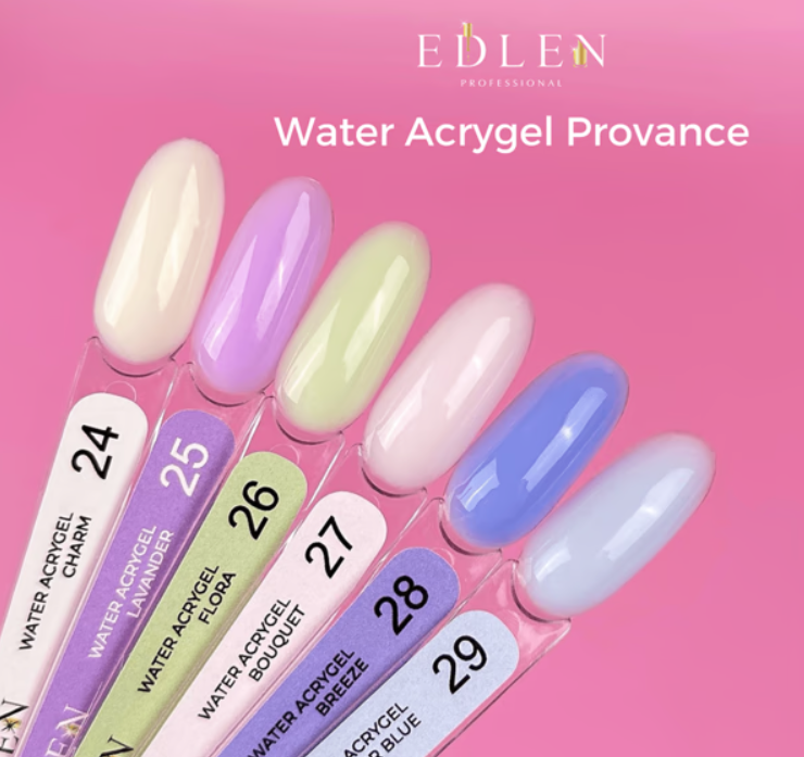 Edlen Water Acrygel 28 Breeze, 9ml — Photo 3