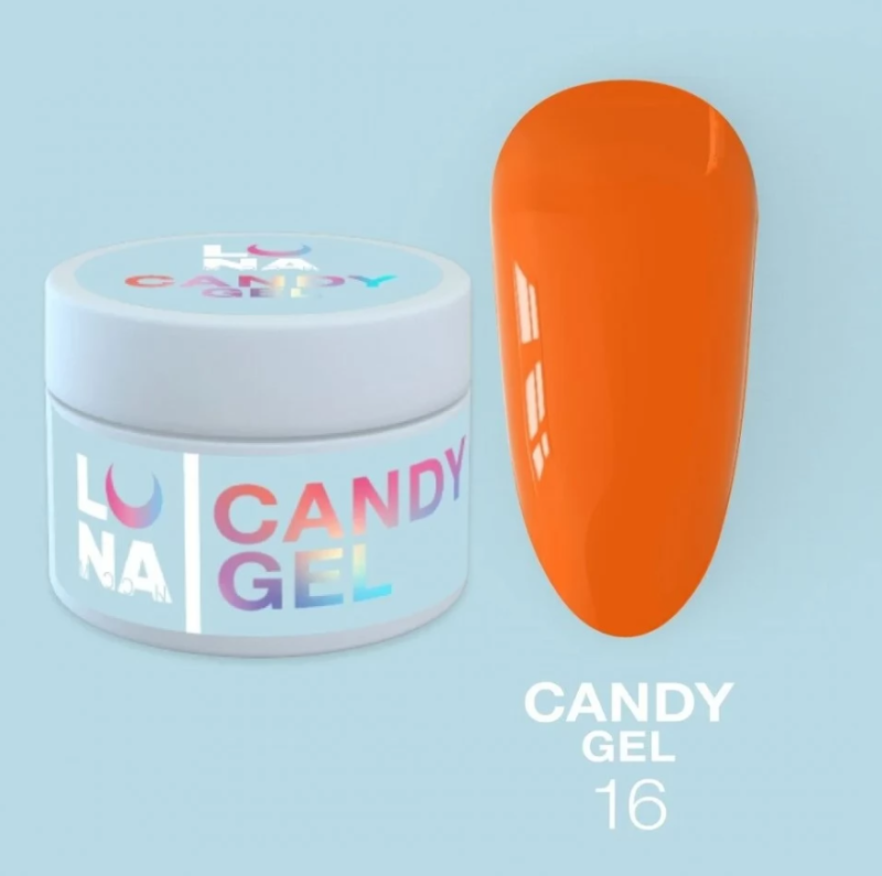 Luna Moon Candy Gel 16, 15ml — Photo 2