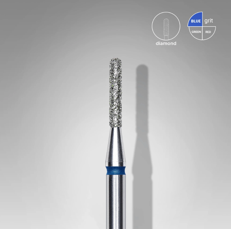 Punta Diamante Staleks FA30B014/8 «Cilindro Redondeado» 1.4 mm azul — Photo 2