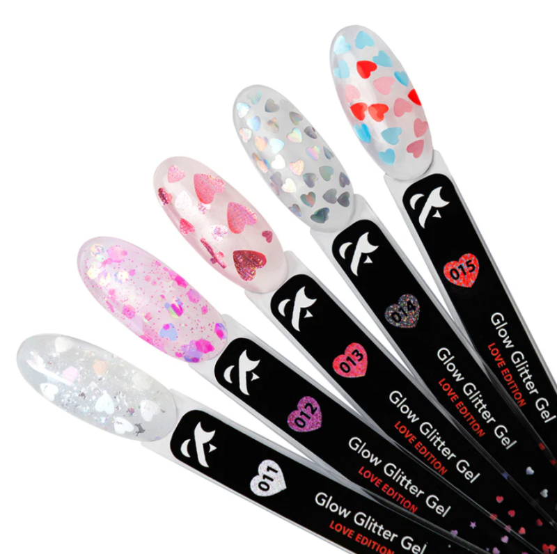 F.O.X Glow Glitter Gel 13, 5ml — Photo 3