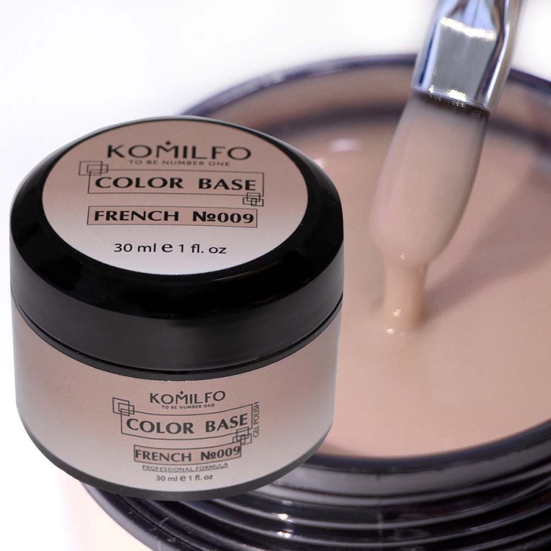 Komilfo Color Base French 009, 30ml — Photo 3