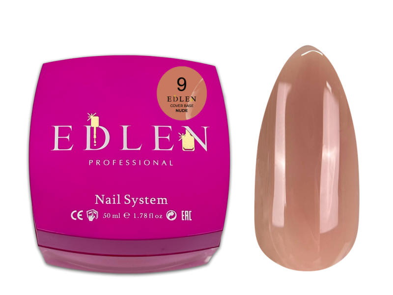 Edlen Cover Base Nude 09, 50ml — Photo 2