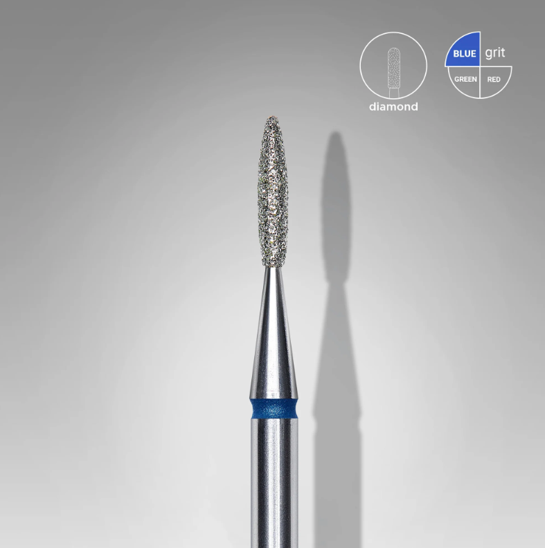 Punta Diamante Staleks FA10B016/8 «Flama» 1.6 mm azul — Photo 2
