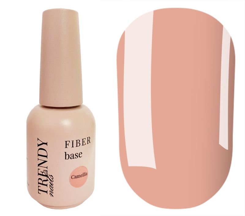 Trendy Nails Fiber Base Camellia, 15ml — Photo 2
