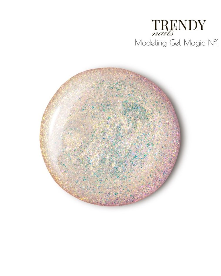 Trendy Nails Modeling Gel Magic 01, 15ml — Photo 2