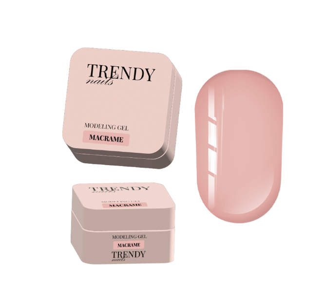 Trendy Nails Modeling Gel &quot;Boho&quot; Macrame, 15ml — Photo 2