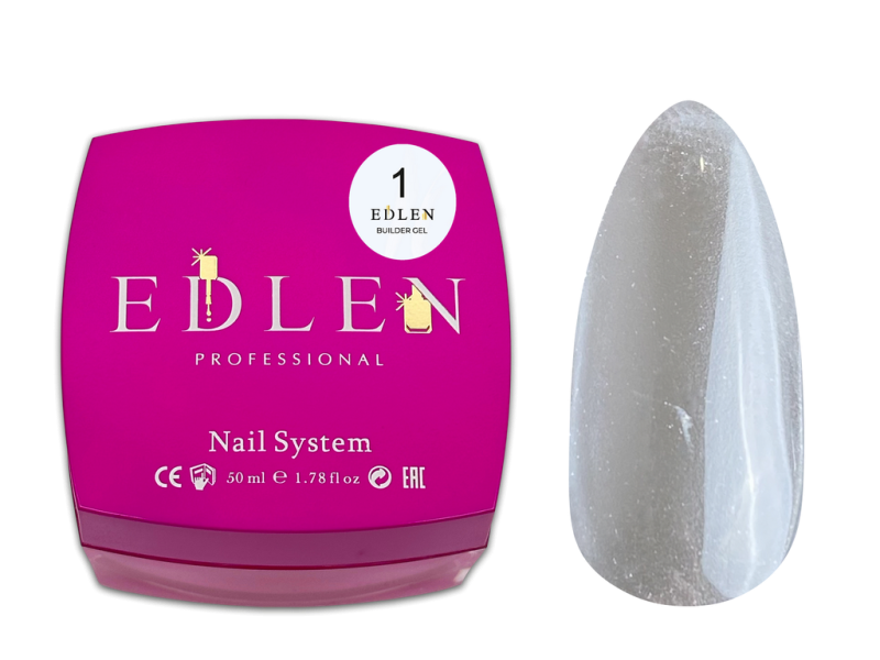 Edlen Builder Gel 01, 50ml (transparente) — Photo 2