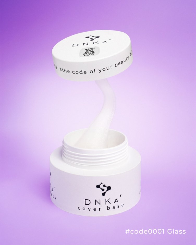 DNKa Acryl Gel 01 Glass, (Transparente) 30 ml — Photo 3