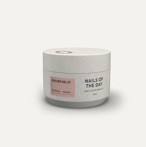 NAILSOFTHEDAY Builder Gel 07, 15ml — Photo 2