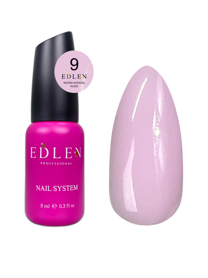 Edlen Water Acrygel 09 Nude, 9ml — Photo 2