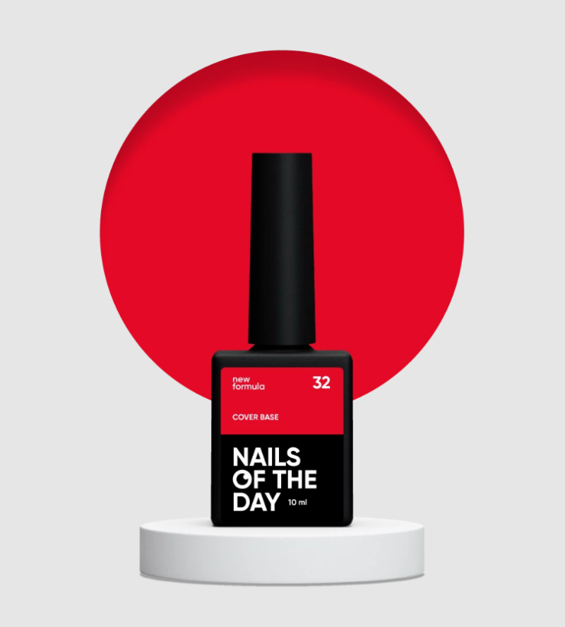 NAILSOFTHEDAY Cover base 32, 10 ml new formula — Photo 2