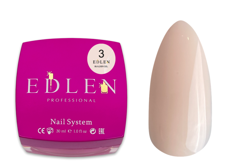 Edlen Cover Base 03 Nude, 30ml — Photo 2