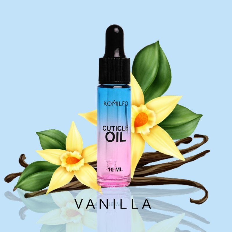Komilfo Aceite para cutícula Vanilla, 10ml — Photo 2