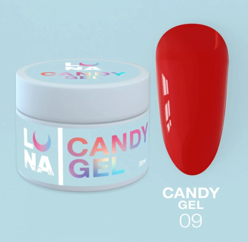 Luna Moon Candy Gel 09, 15ml — Photo 2