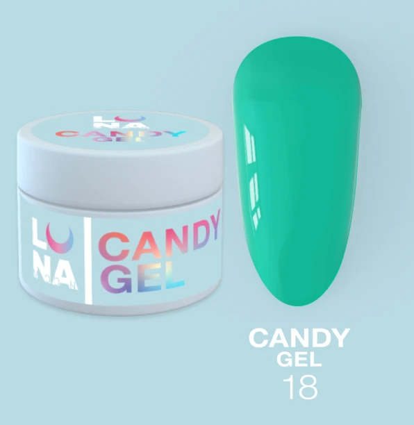 Luna Moon Candy Gel 18, 15ml — Photo 2