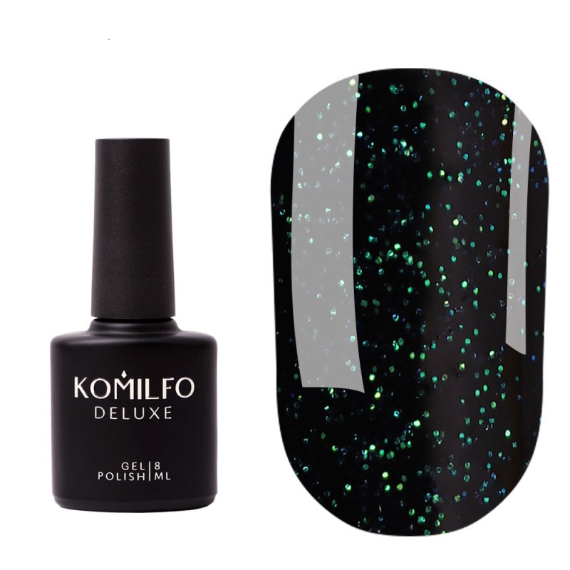 Komilfo No Wipe Top Emerald, 8ml — Photo 2