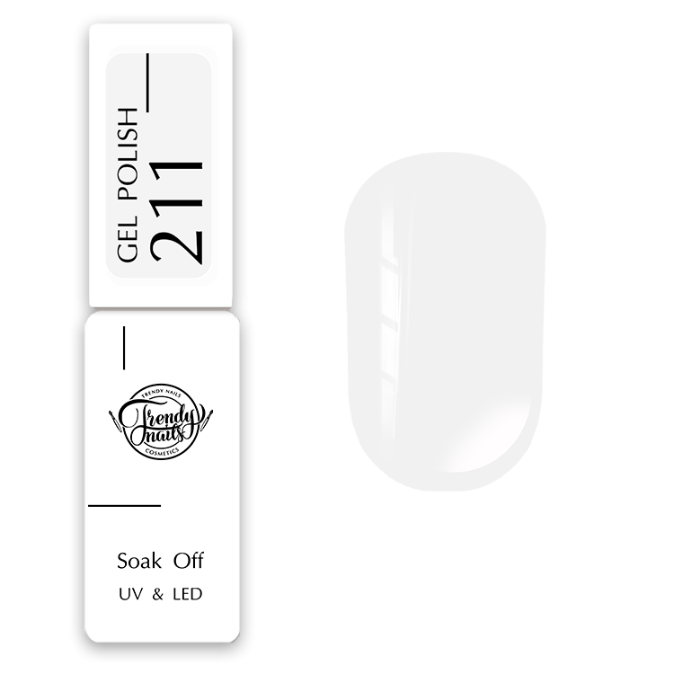 Trendy Nails Esmalte Semipermanente 211(translucido), 8ml — Photo 2