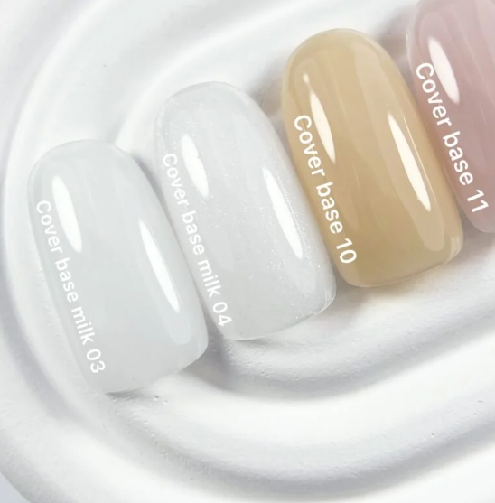 NAILSOFTHEDAY Cover base milk 04(shimmer), 10 ml new formula — Photo 5