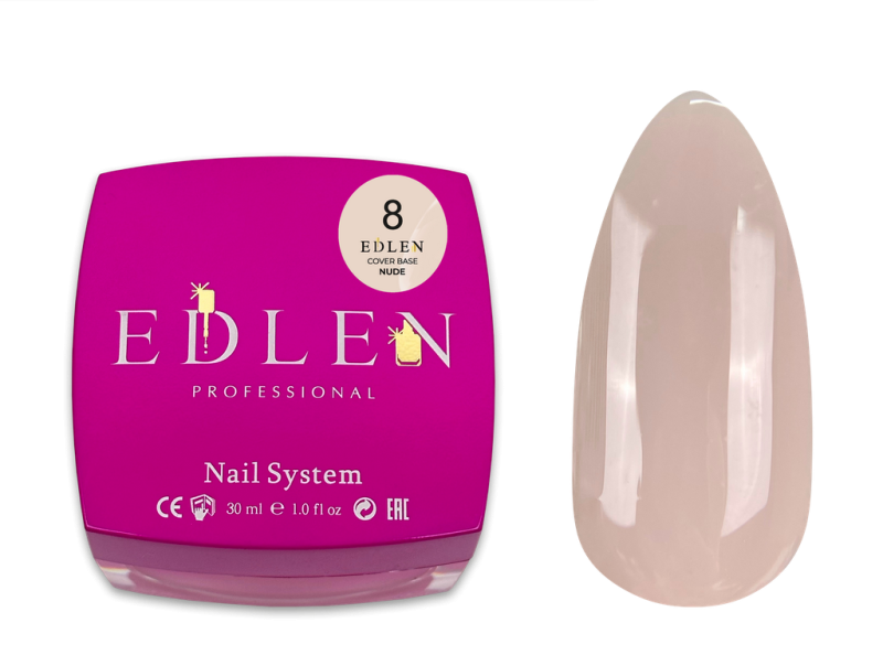 Edlen Cover Base Nude 08, 30ml — Photo 2