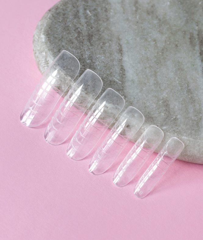 Saute Nails Dual Form Natural 120 pcs — Photo 3