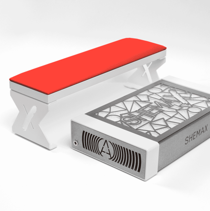 SHEMAX Reposamanos Luxury, rojo — Photo 2