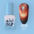 Esmalte semipermanente LunaMoon 252, 13ml Cat Eye — Photo 204