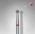 Punta Diamante Staleks FA01R027 «Bola» 2.7 mm rojo, — Photo 3