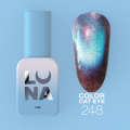 Esmalte semipermanente LunaMoon 252, 13ml Cat Eye — Photo 201
