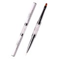 Komilfo Pincel Double Gel Oval 4(Nylon)/Liner 7(Nylon) — Photo 8