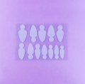 DNKa&#039; Professional Nail Molds #0002, 36pcs — Photo 5