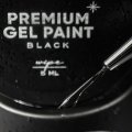 NAILSOFTHEDAY Gel paint negro (con capa pegajosa), 5 ml — Photo 6