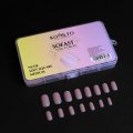 Komilfo SoFast Nail Forms Nude Soft Square Medium, 300un — Photo 8