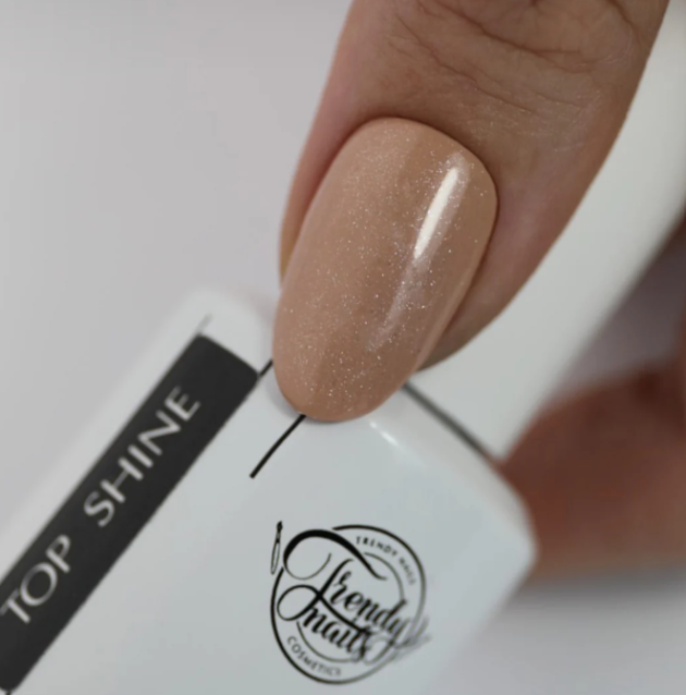 Trendy Nails Top Matte Oksamit, 15ml — Photo 14