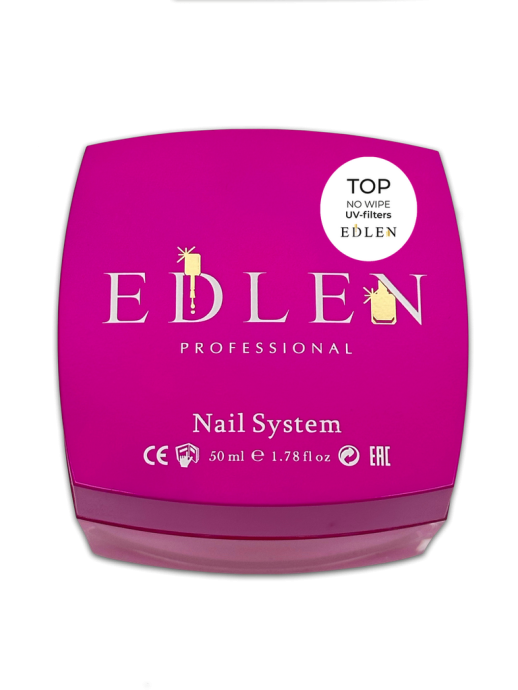 Edlen Top no Wipe No UV-filters, 9ml — Photo 10